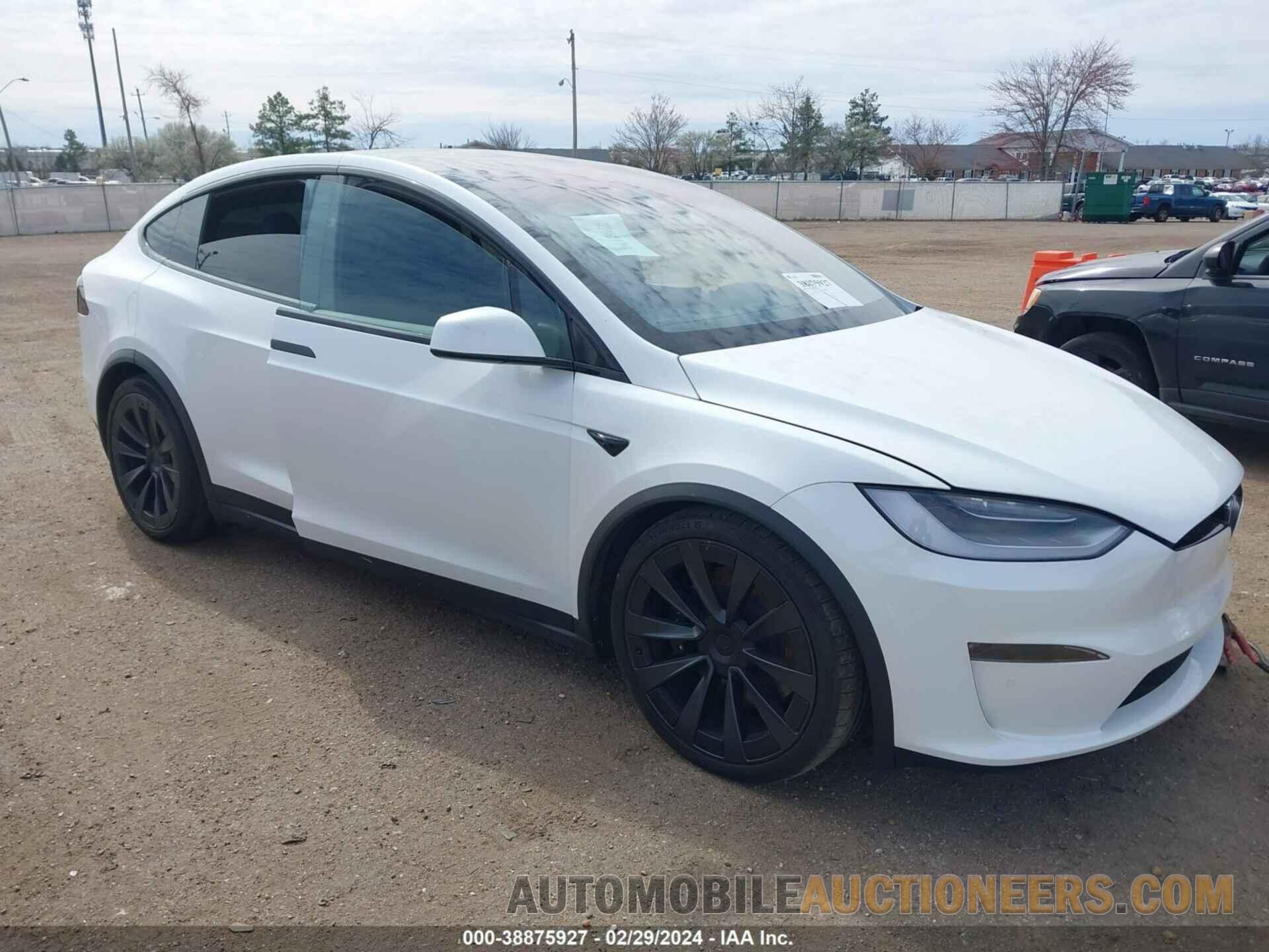 7SAXCBE64NF360320 TESLA MODEL X 2022