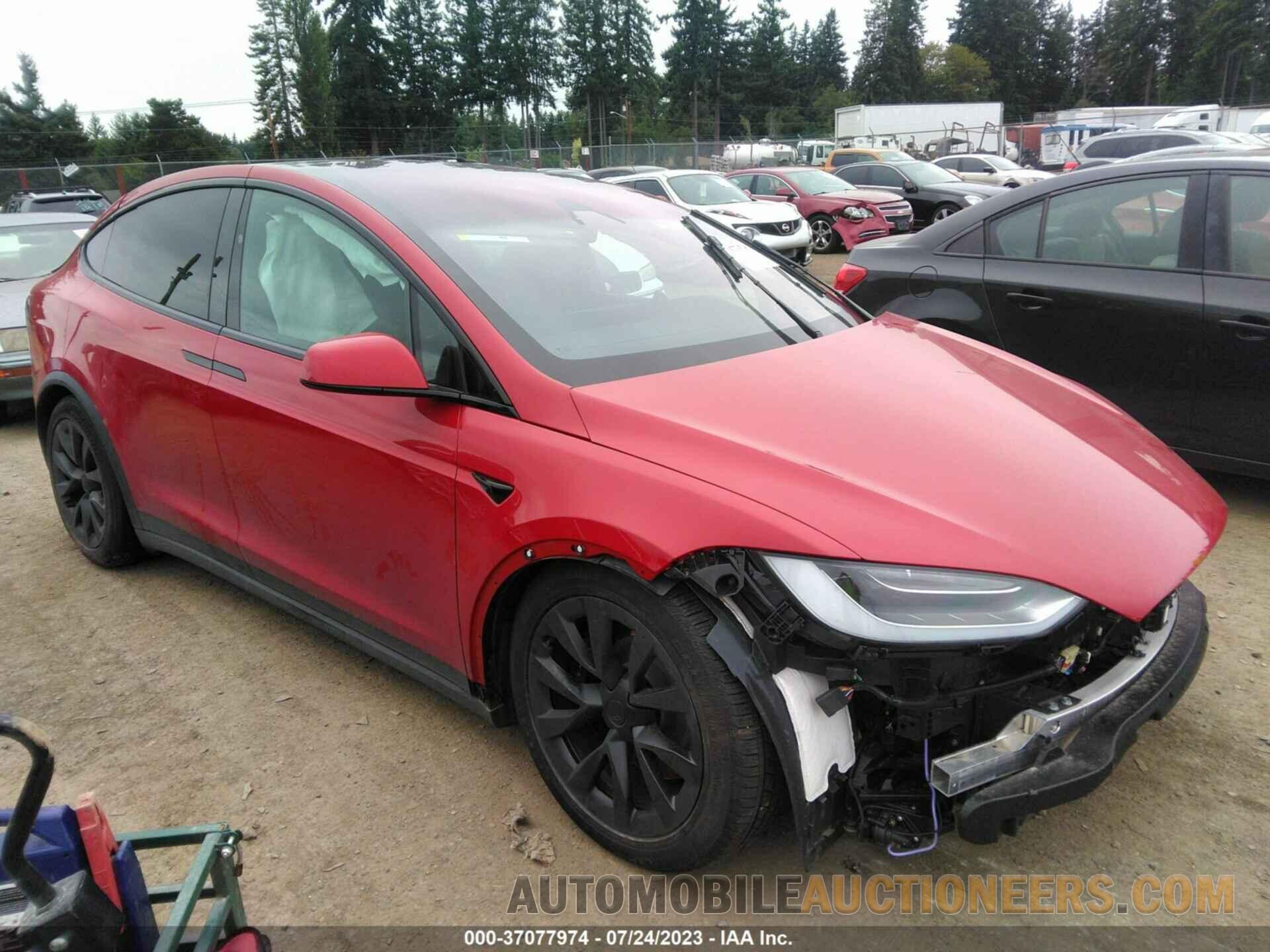 7SAXCBE65NF351870 TESLA MODEL X 2022