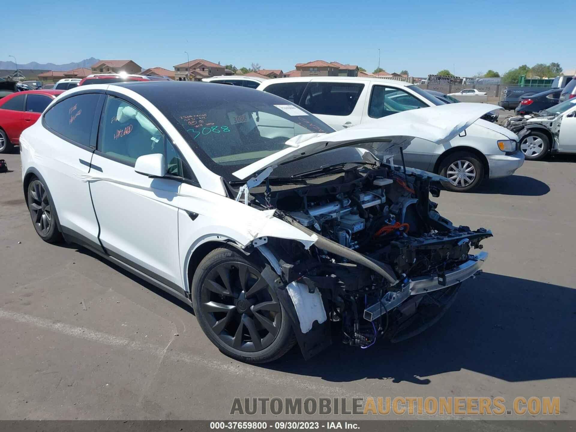 7SAXCBE66NF336780 TESLA MODEL X 2022