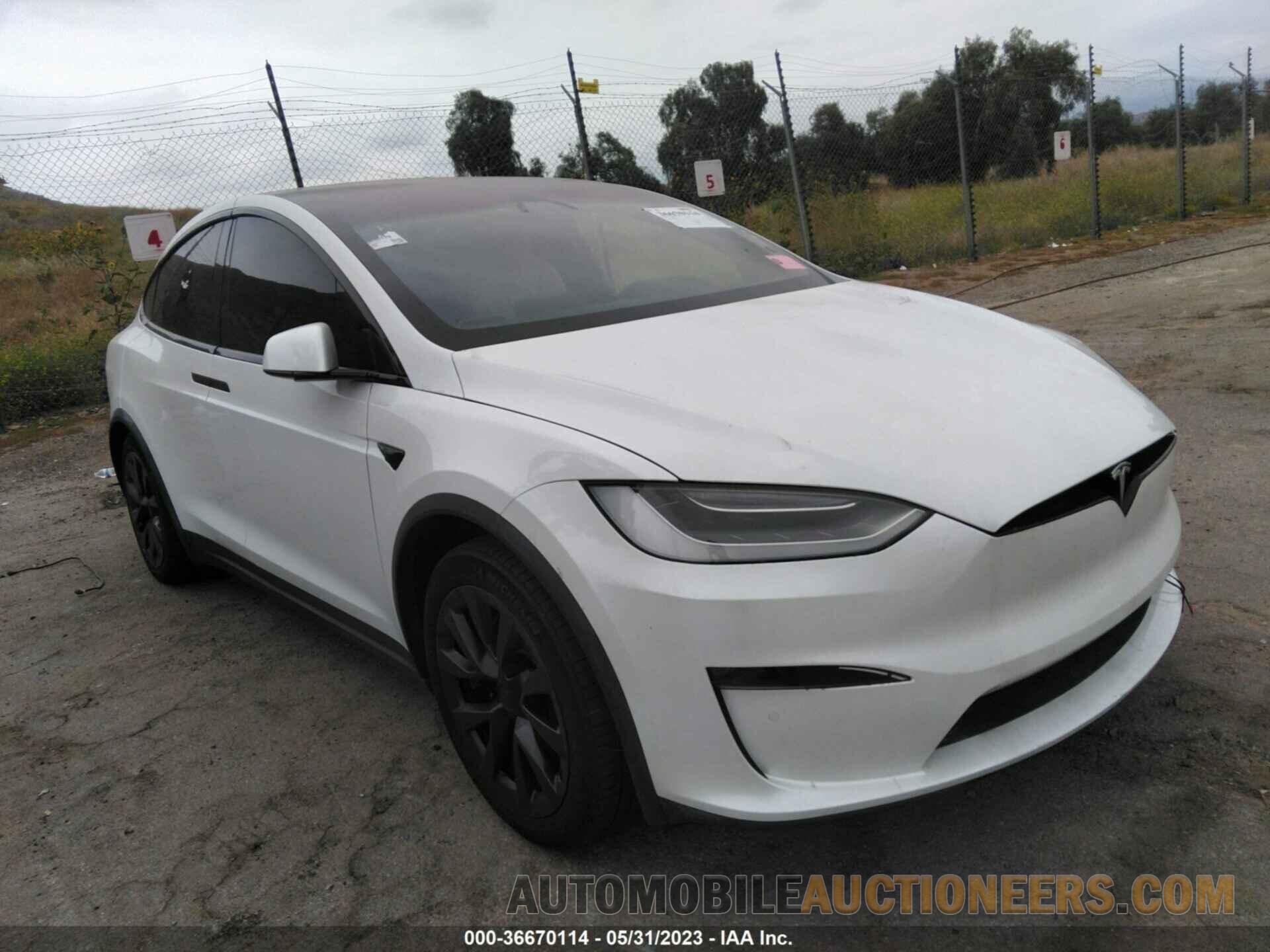 7SAXCBE66NF337217 TESLA MODEL X 2022