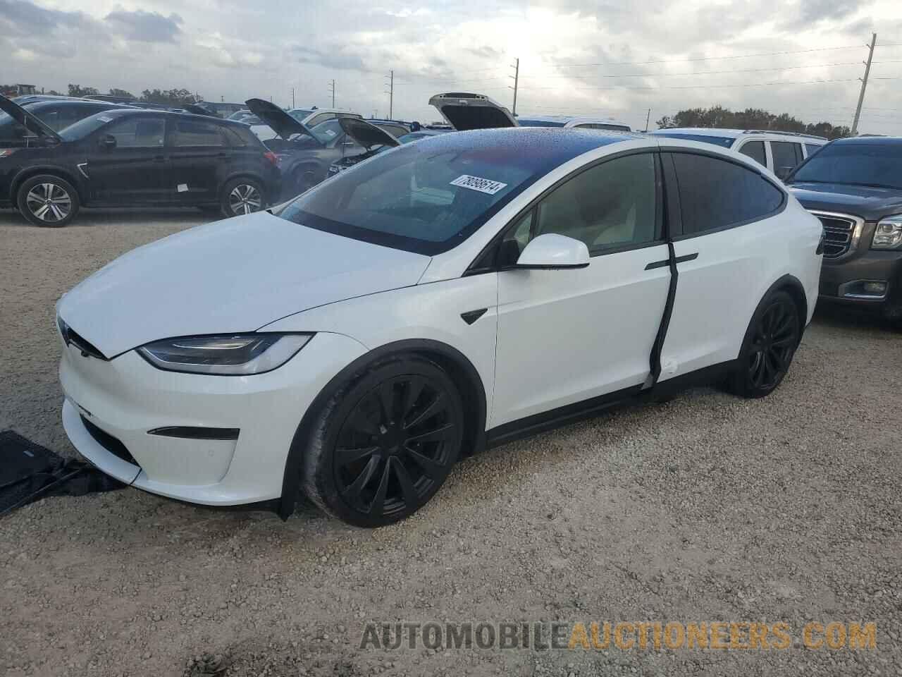 7SAXCBE66NF344703 TESLA MODEL X 2022