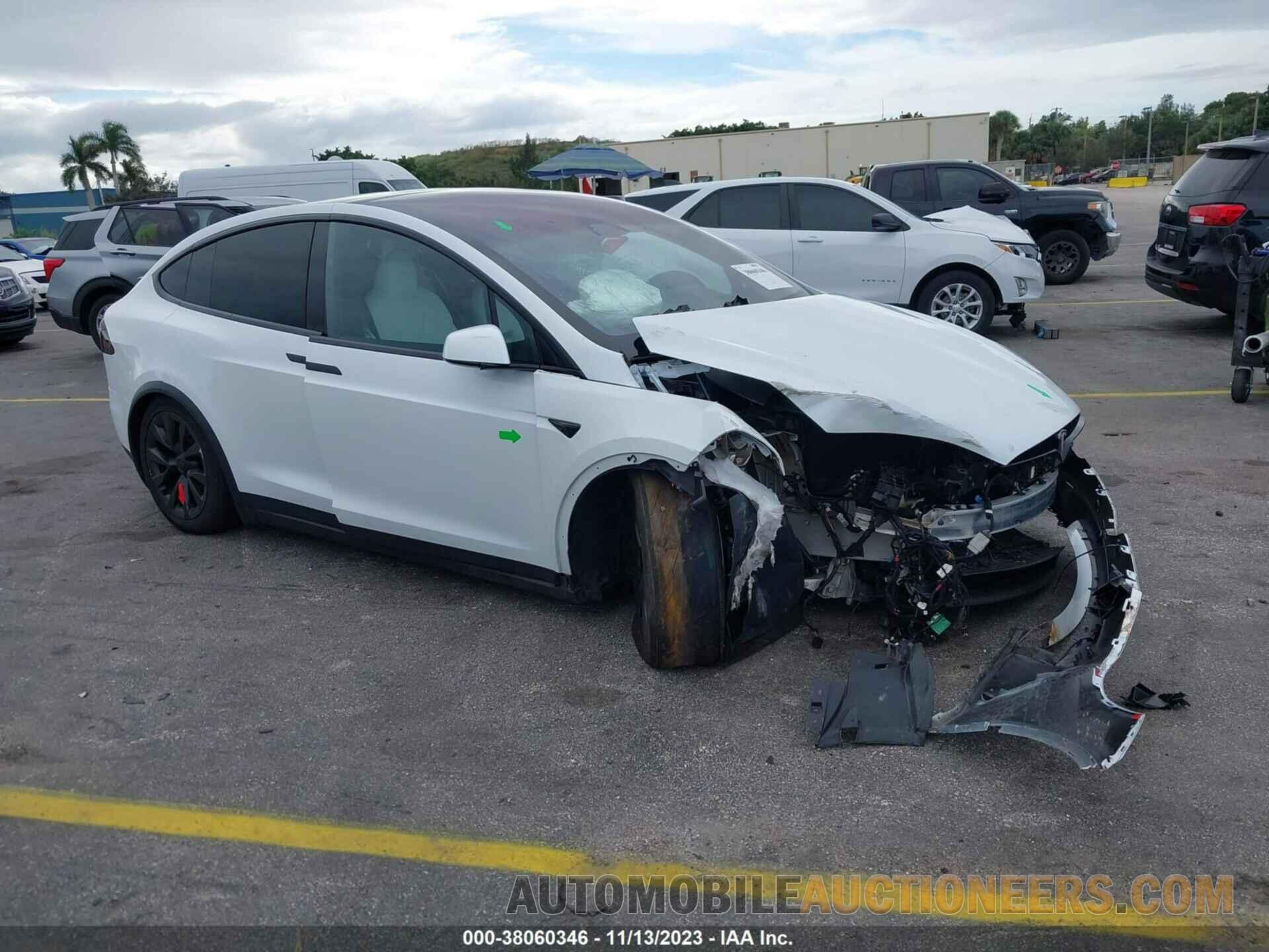 7SAXCBE67NF341146 TESLA MODEL X 2022