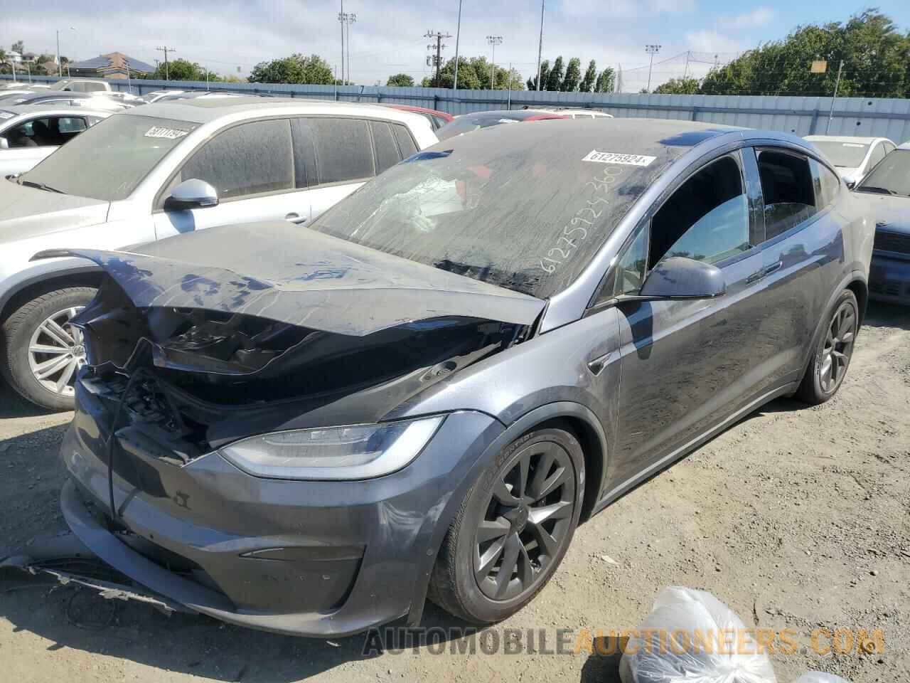 7SAXCBE67NF349800 TESLA MODEL X 2022