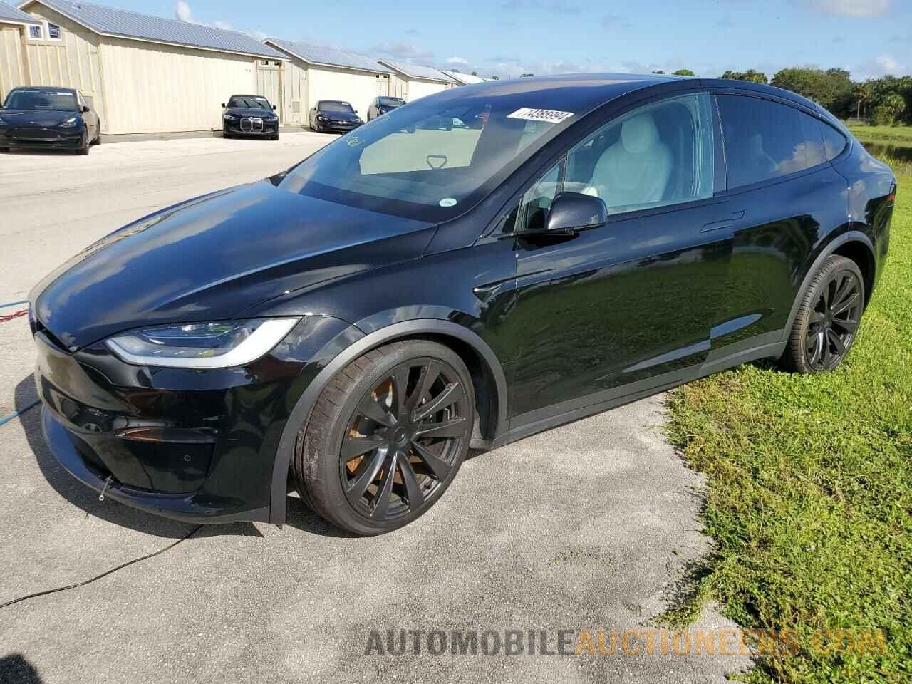 7SAXCBE67NF354897 TESLA MODEL X 2022