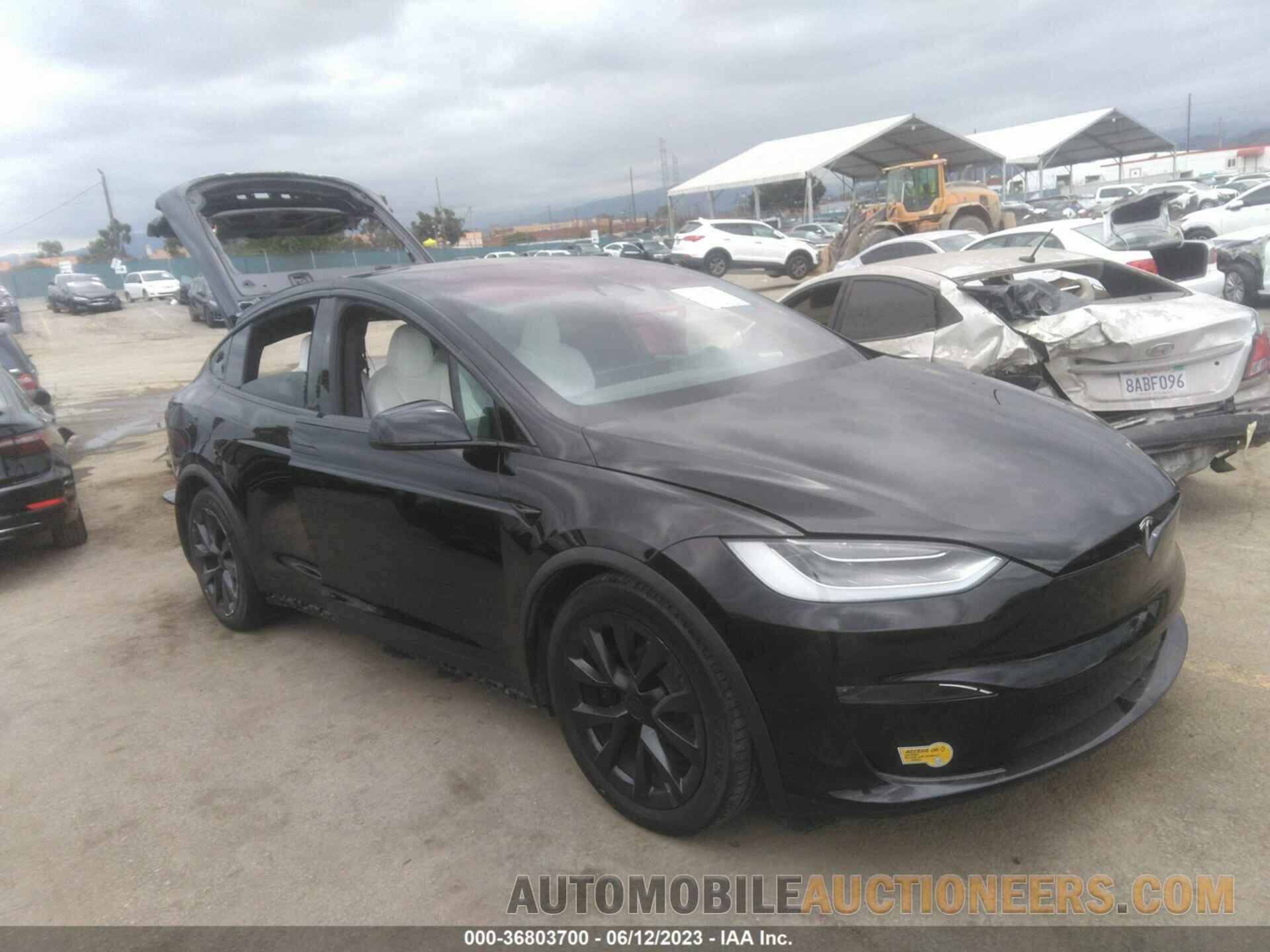 7SAXCBE68NF337333 TESLA MODEL X 2022