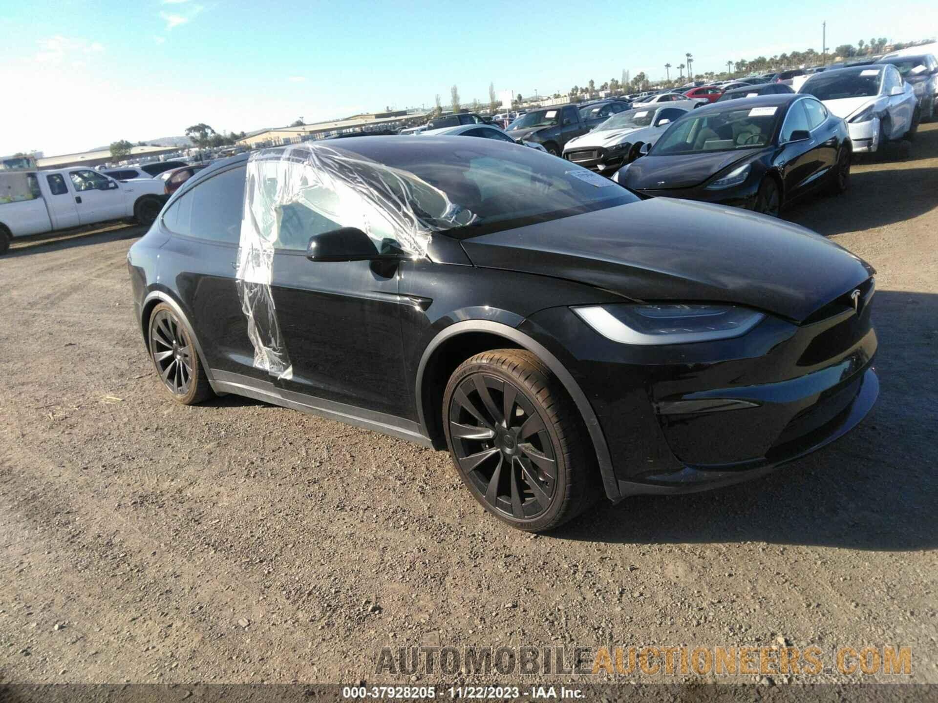 7SAXCBE68NF341186 TESLA MODEL X 2022