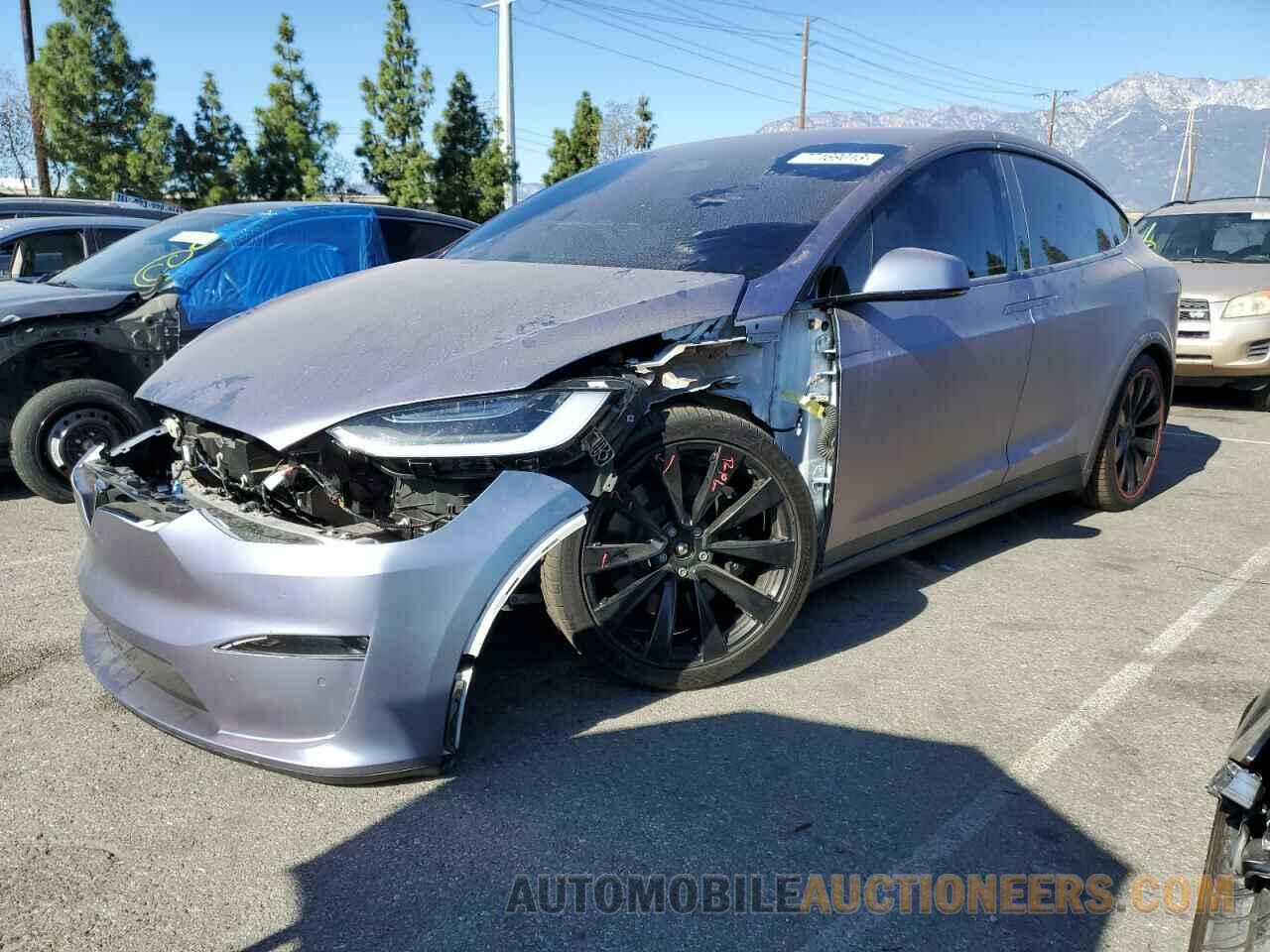 7SAXCBE68NF341253 TESLA MODEL X 2022