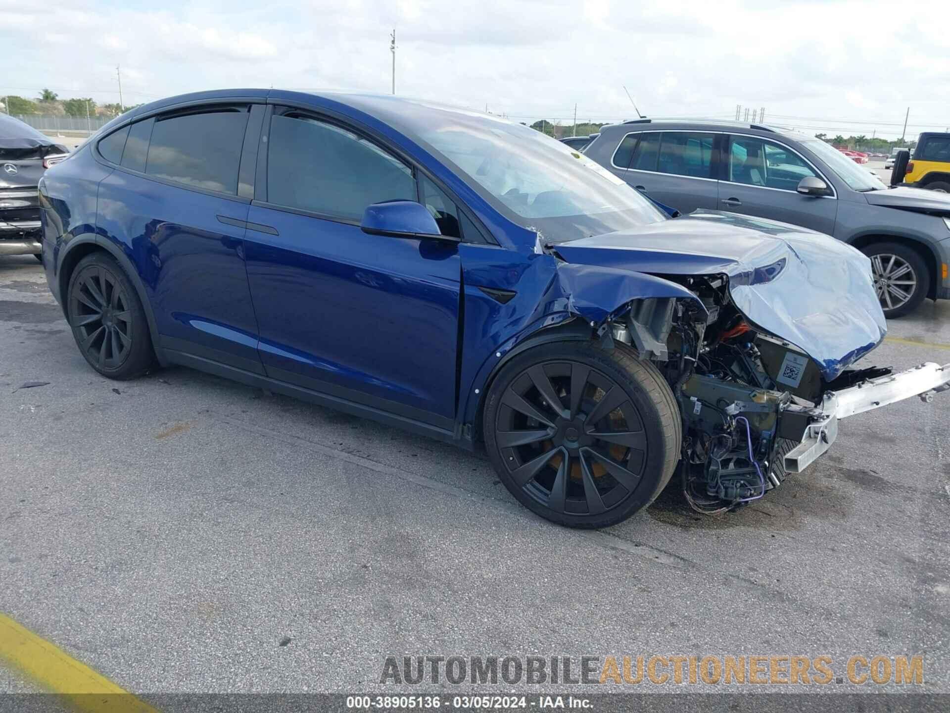 7SAXCBE68NF343293 TESLA MODEL X 2022