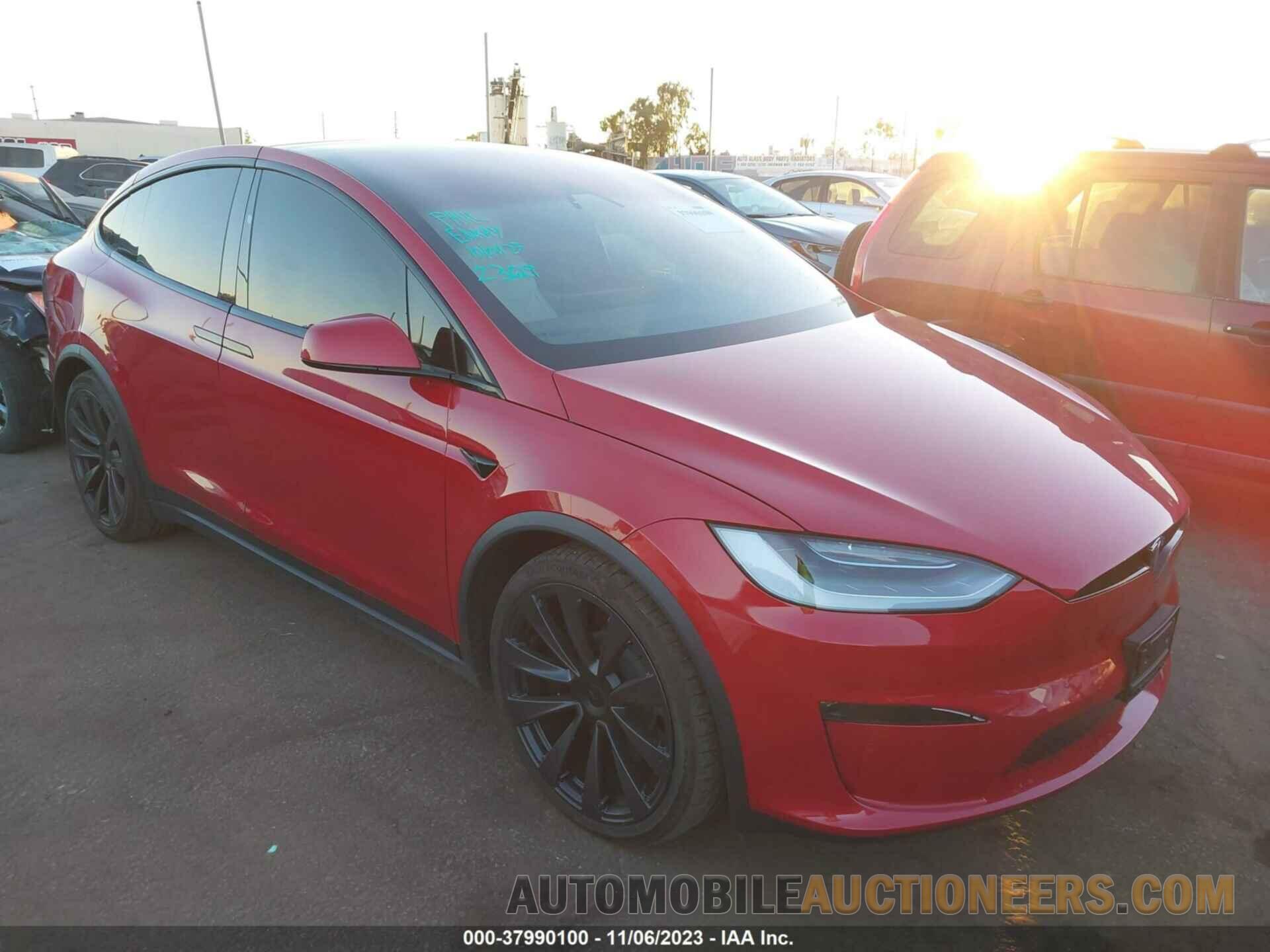 7SAXCBE68NF351507 TESLA MODEL X 2022