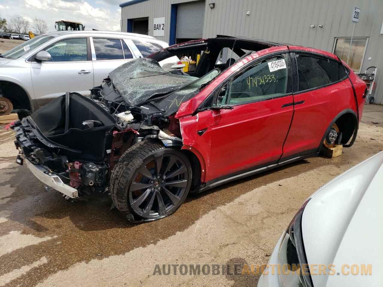 7SAXCBE68NF353273 TESLA MODEL X 2022