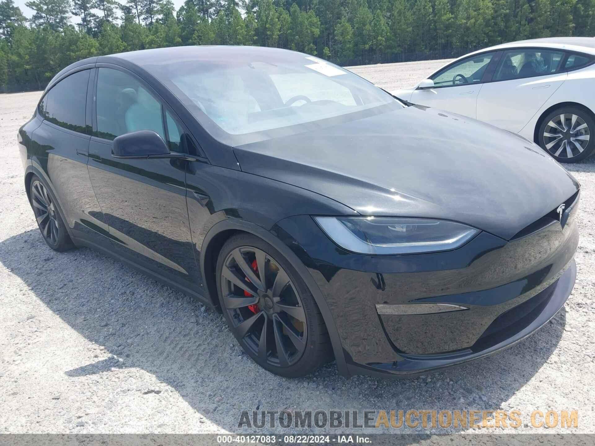 7SAXCBE68RF445666 TESLA MODEL X 2024