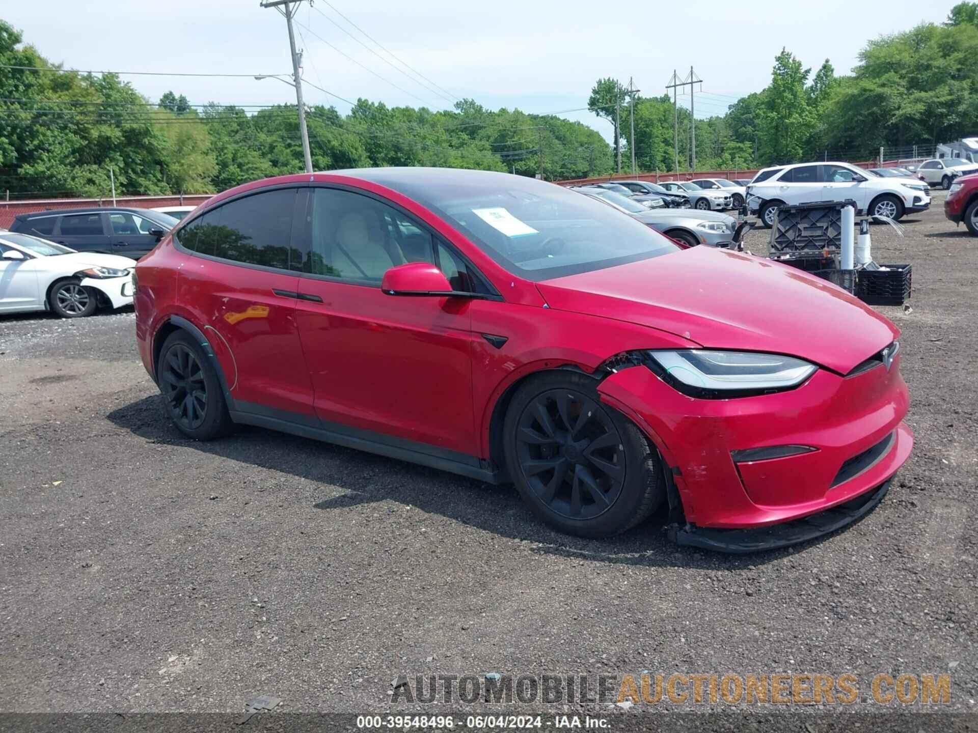 7SAXCBE69NF331430 TESLA MODEL X 2022