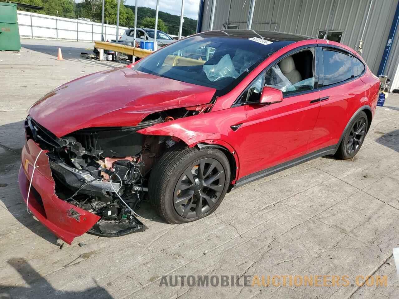 7SAXCBE69NF355372 TESLA MODEL X 2022