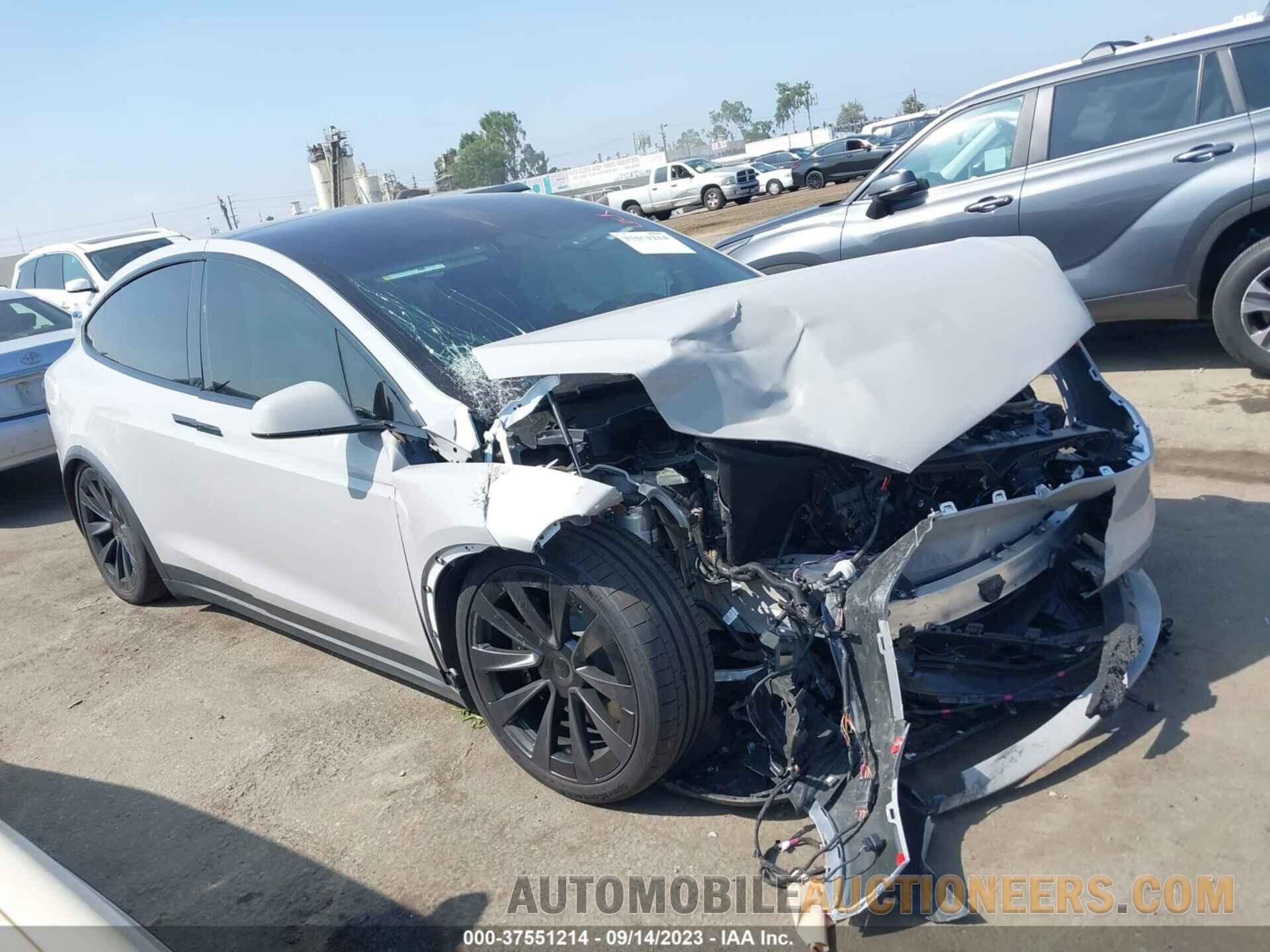 7SAXCBE69NF355744 TESLA MODEL X 2022