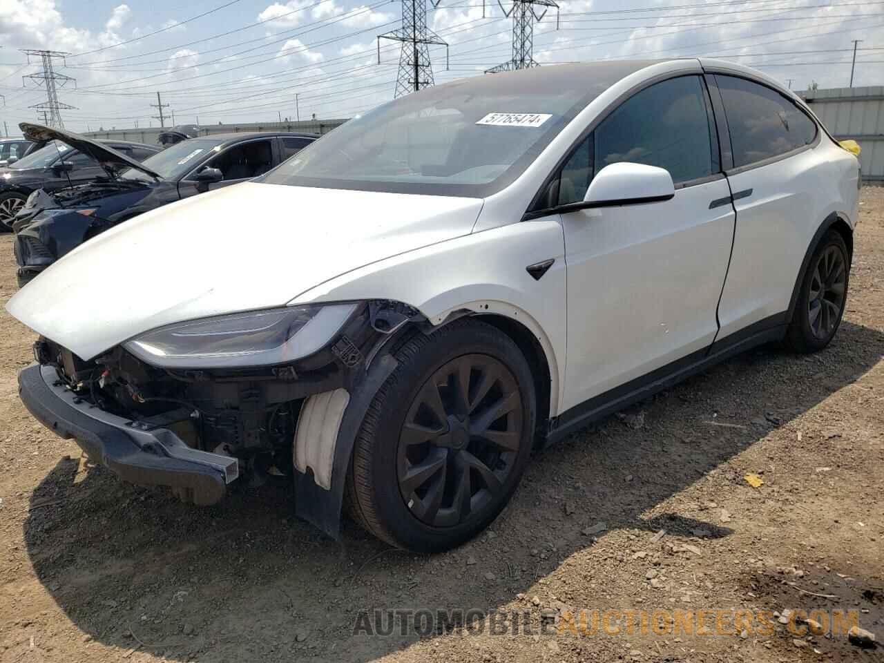 7SAXCBE69NF358594 TESLA MODEL X 2022