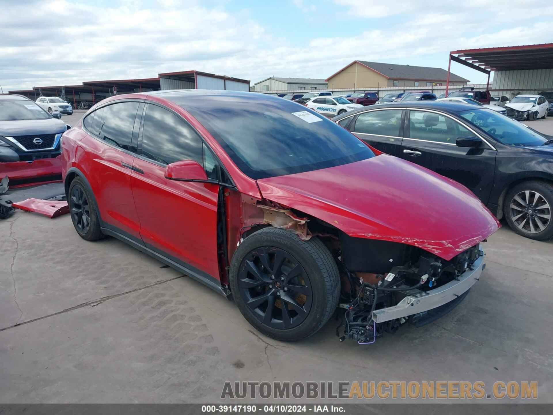 7SAXCBE69NF360121 TESLA MODEL X 2022