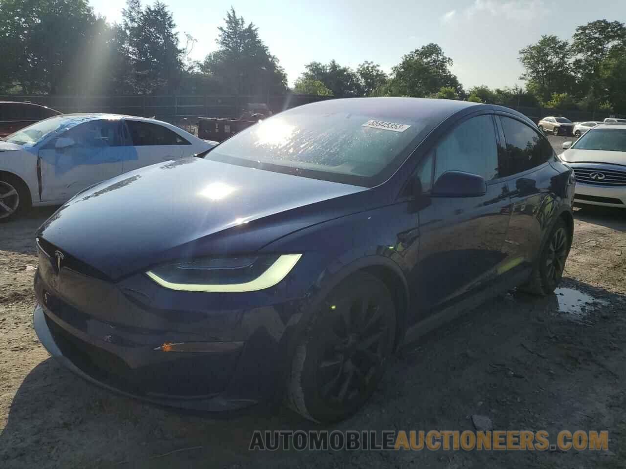 7SAXCBE6XNF333638 TESLA MODEL X 2022