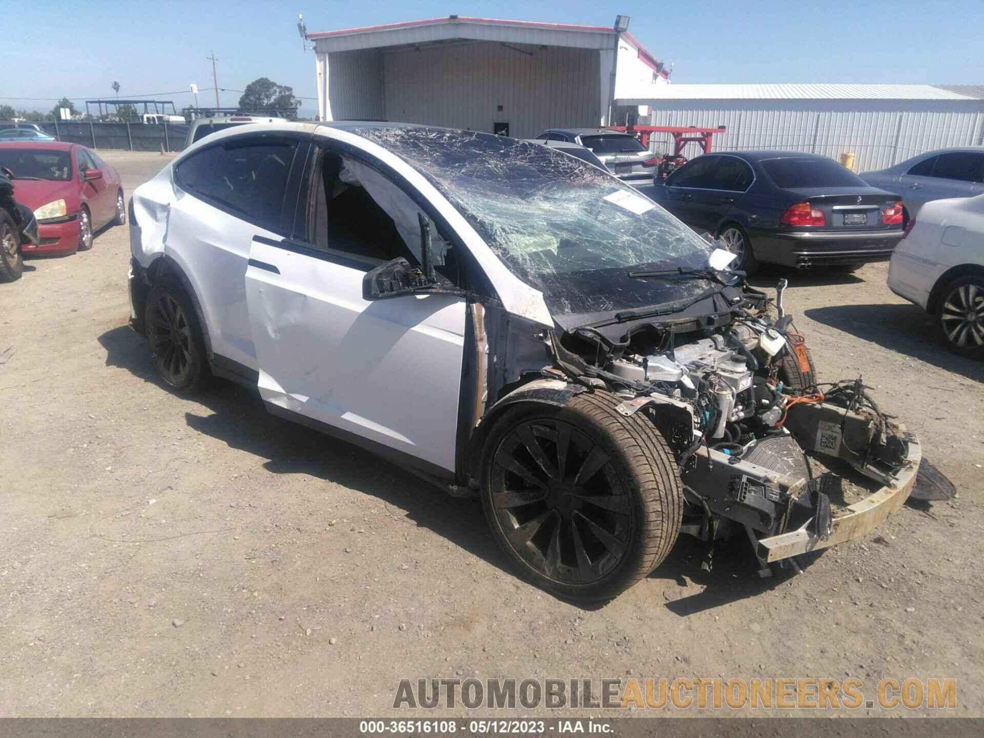 7SAXCBE6XNF338452 TESLA MODEL X 2022