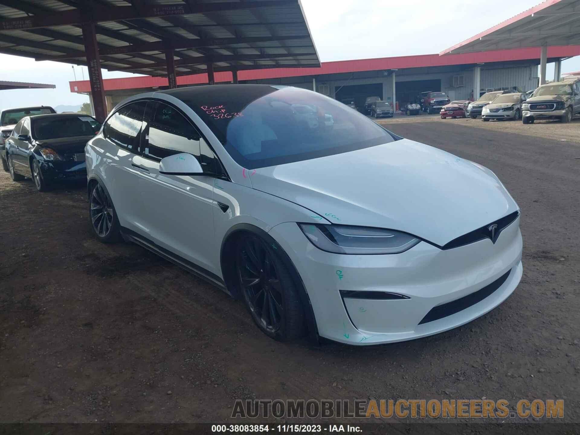 7SAXCBE6XNF349337 TESLA MODEL X 2022