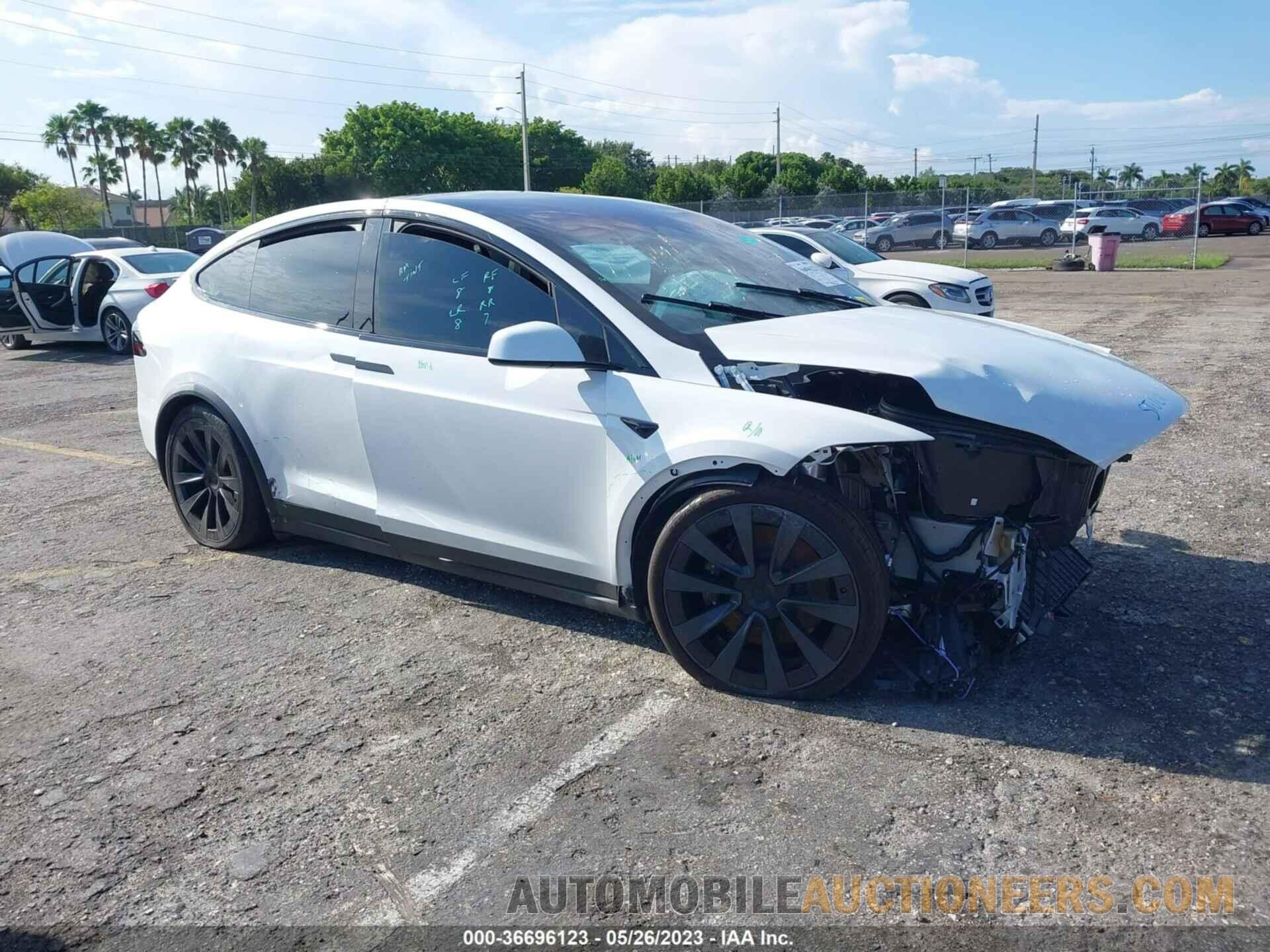 7SAXCBE6XNF358328 TESLA MODEL X 2022