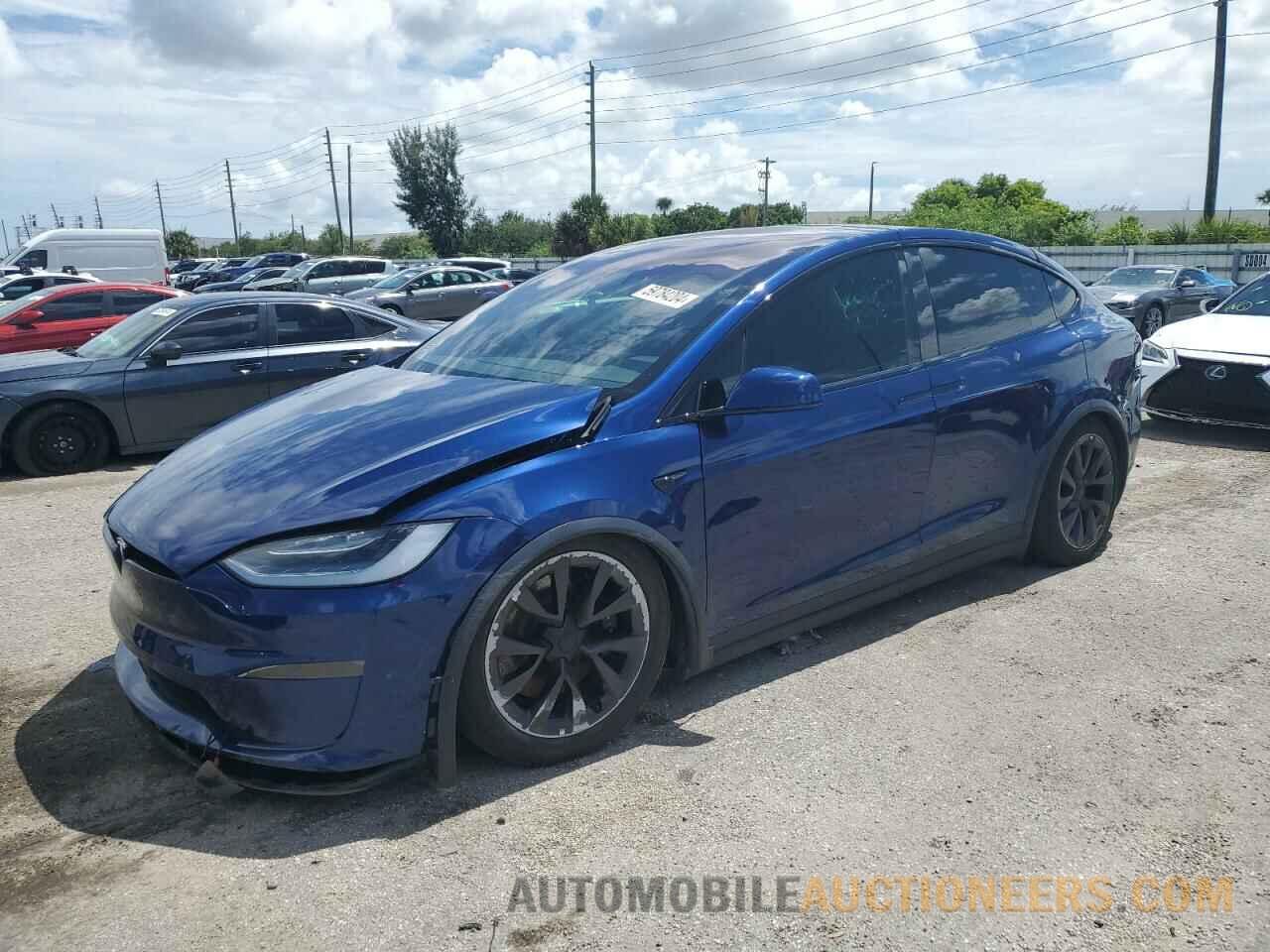 7SAXCDE51NF338908 TESLA MODEL X 2022