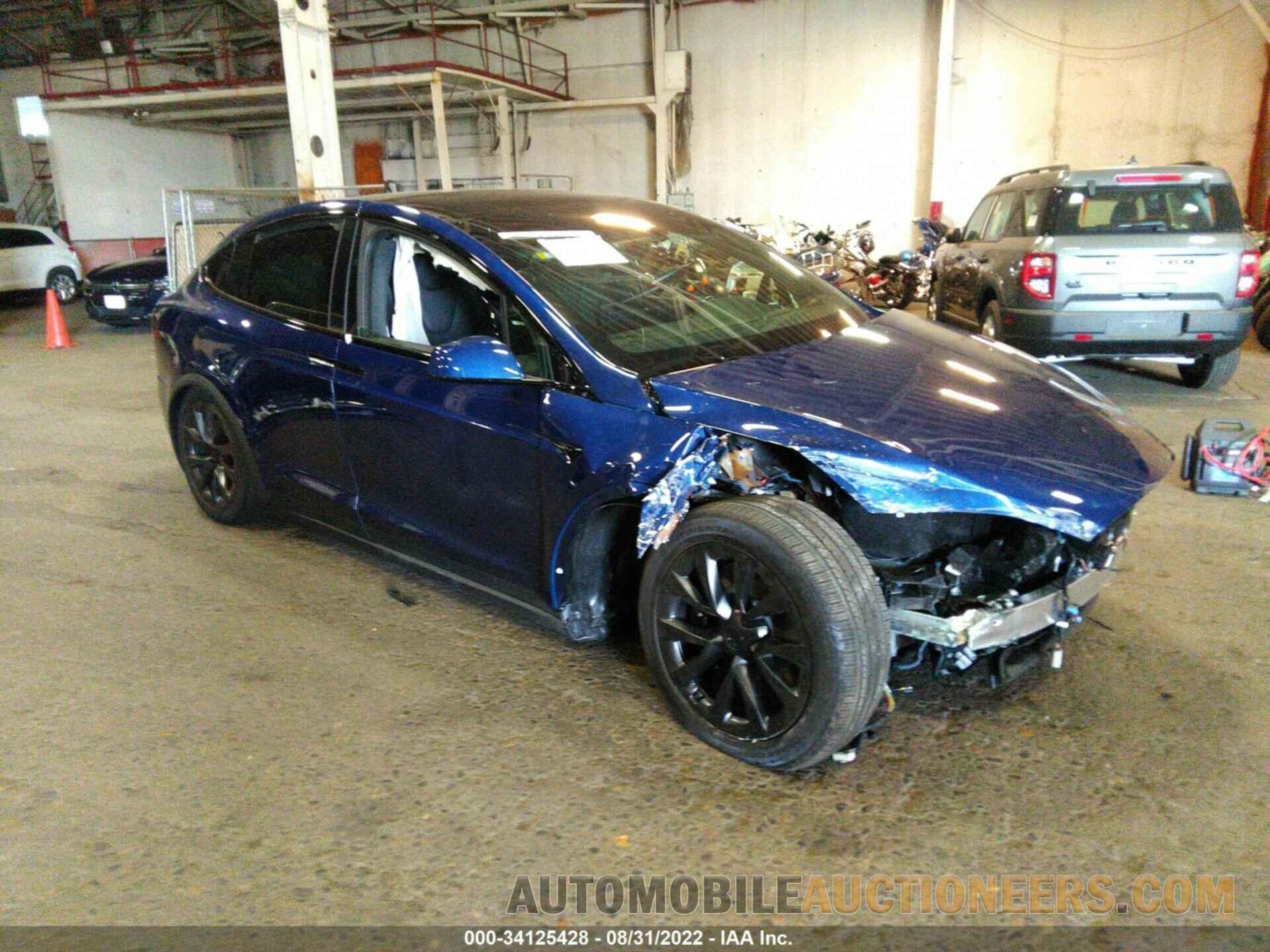 7SAXCDE52NF354793 TESLA MODEL X 2022