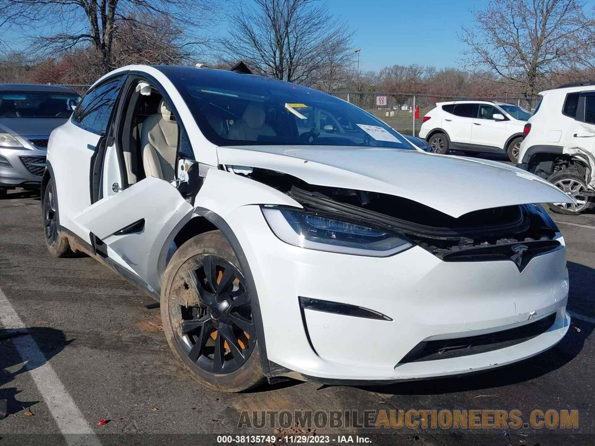 7SAXCDE54NF337171 TESLA MODEL X 2022