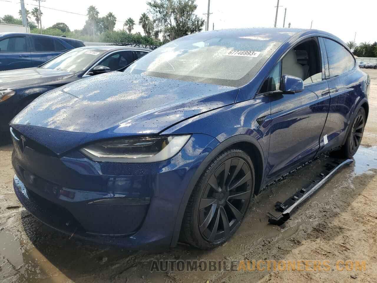 7SAXCDE54NF339986 TESLA MODEL X 2022