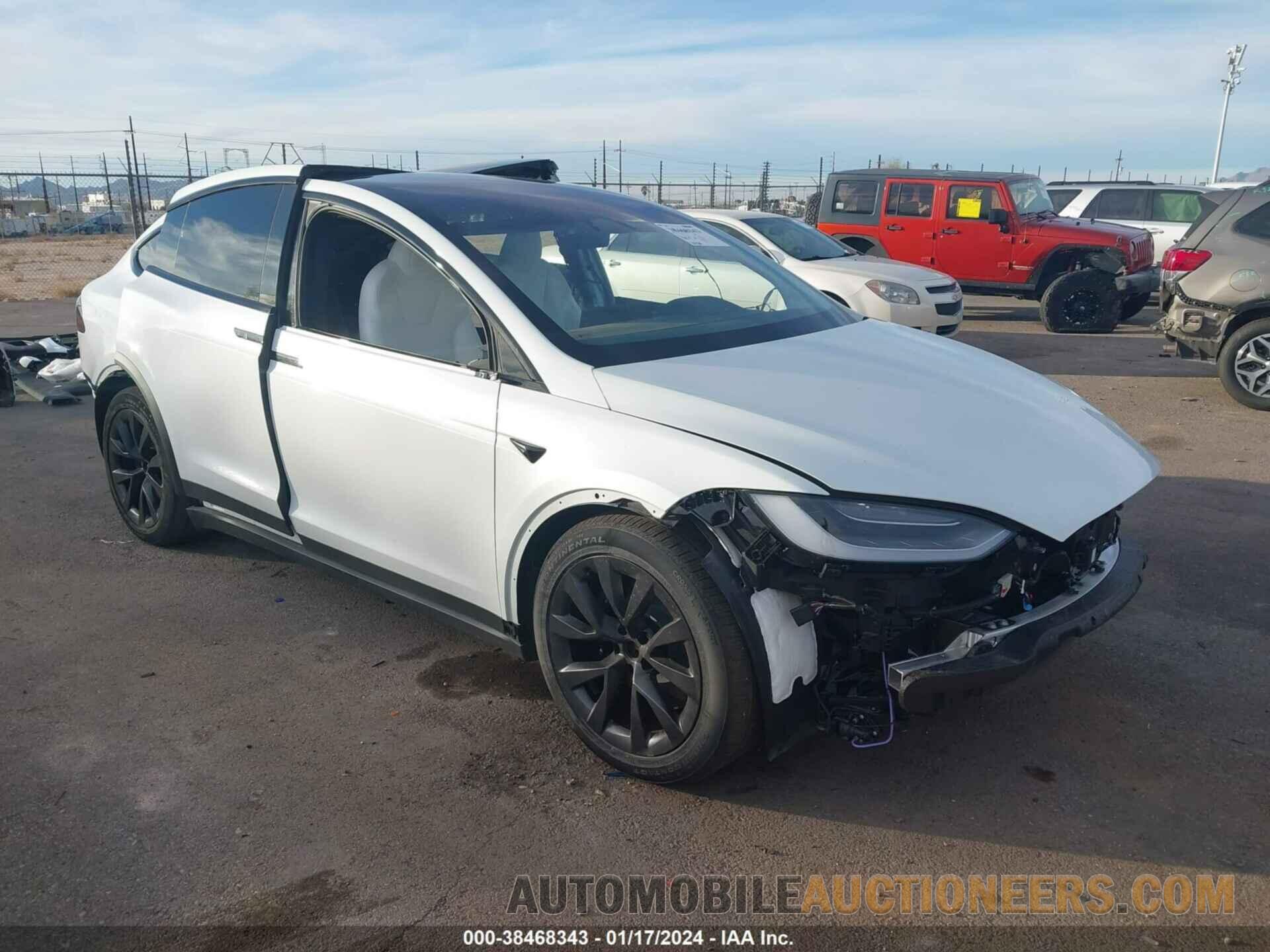 7SAXCDE54NF357064 TESLA MODEL X 2022