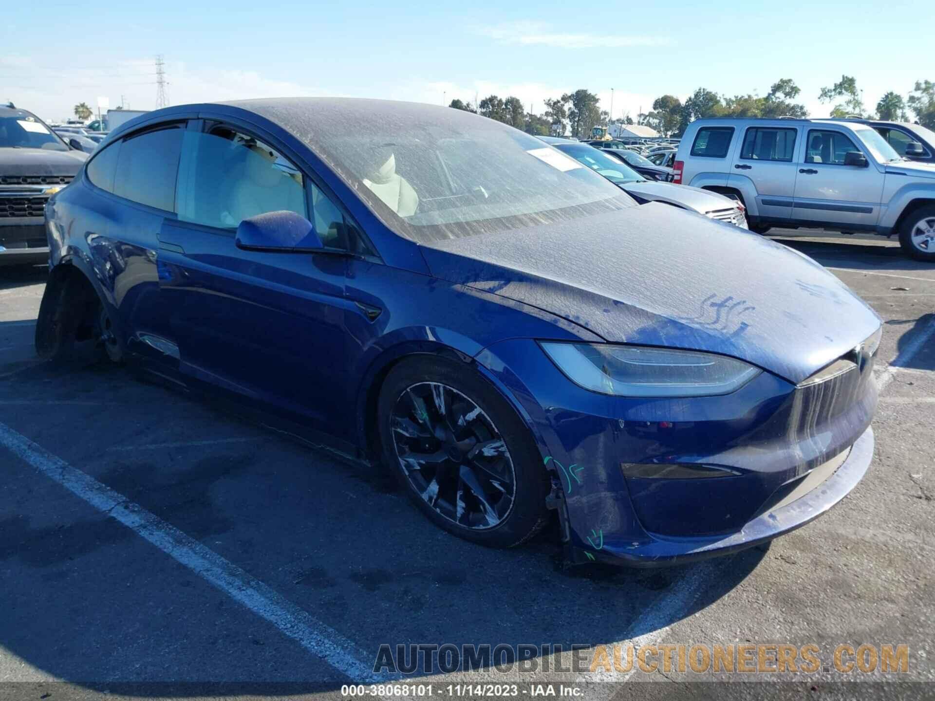 7SAXCDE55NF338216 TESLA MODEL X 2022