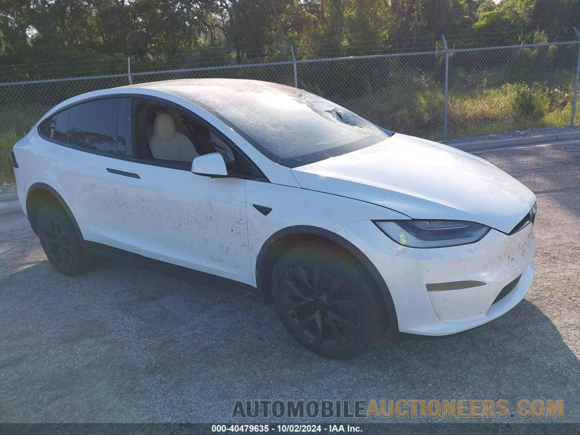 7SAXCDE55NF343643 TESLA MODEL X 2022