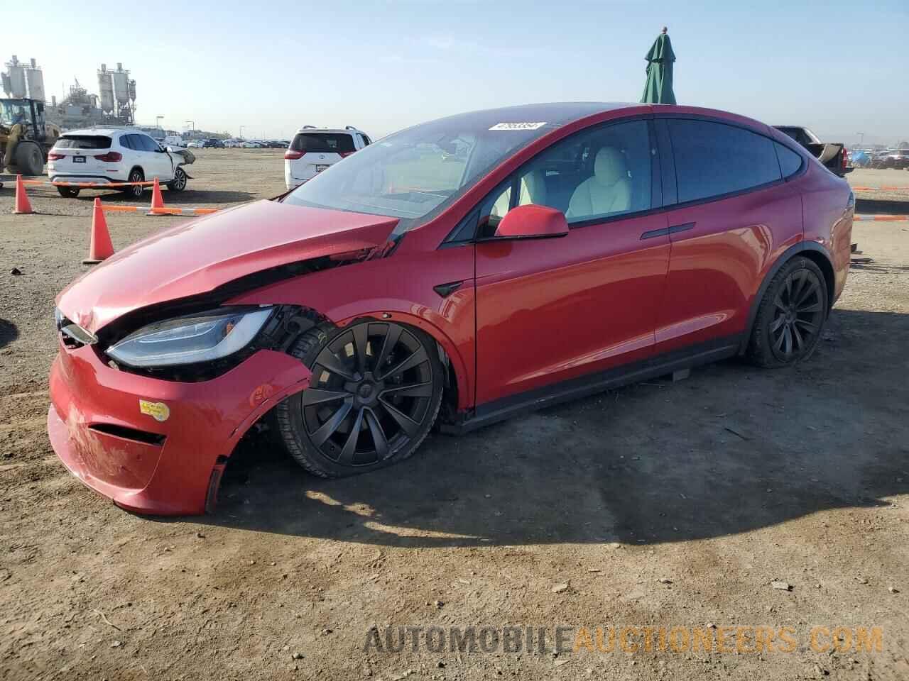 7SAXCDE55NF363293 TESLA MODEL X 2022