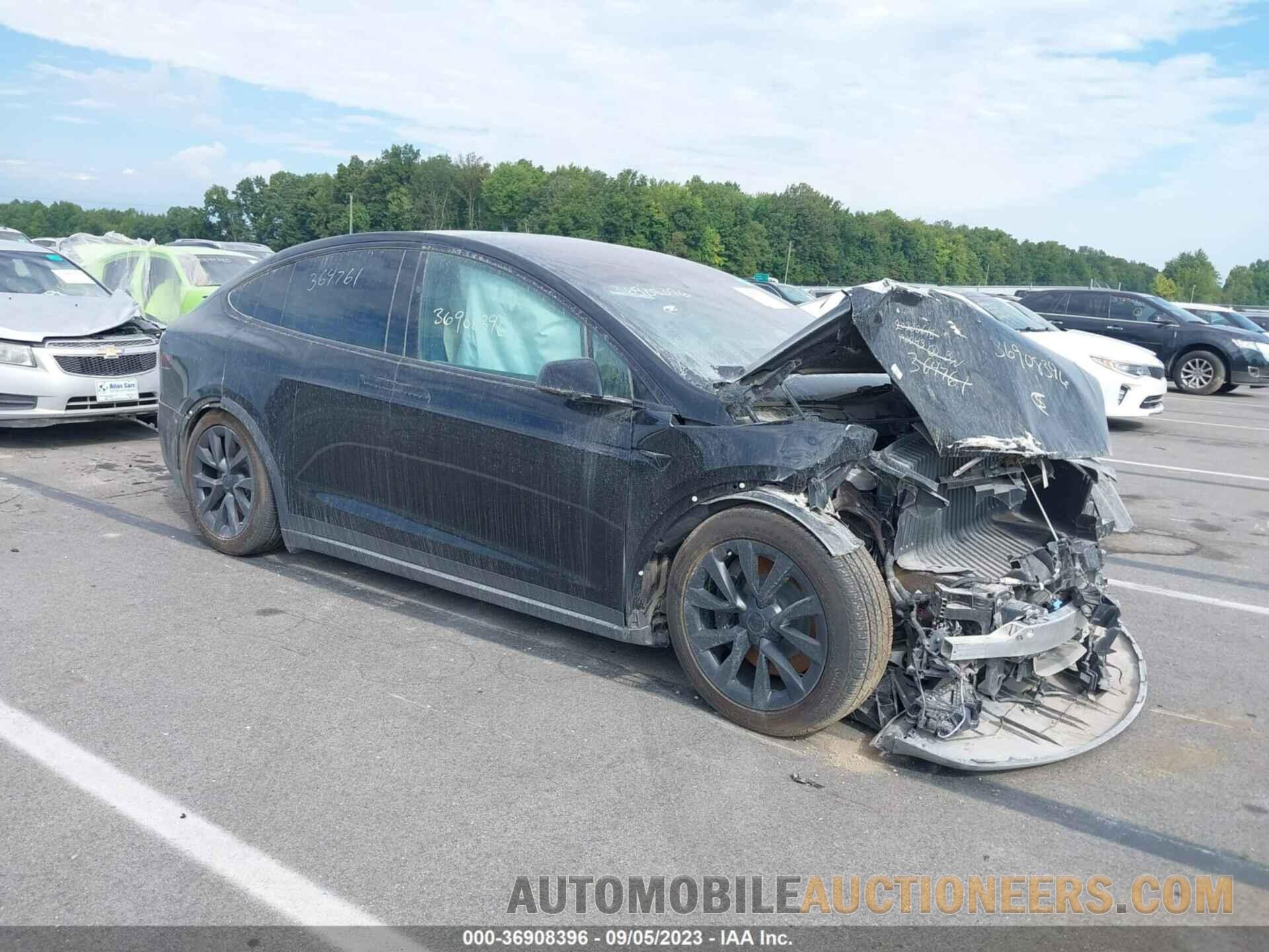 7SAXCDE56NF364761 TESLA MODEL X 2022