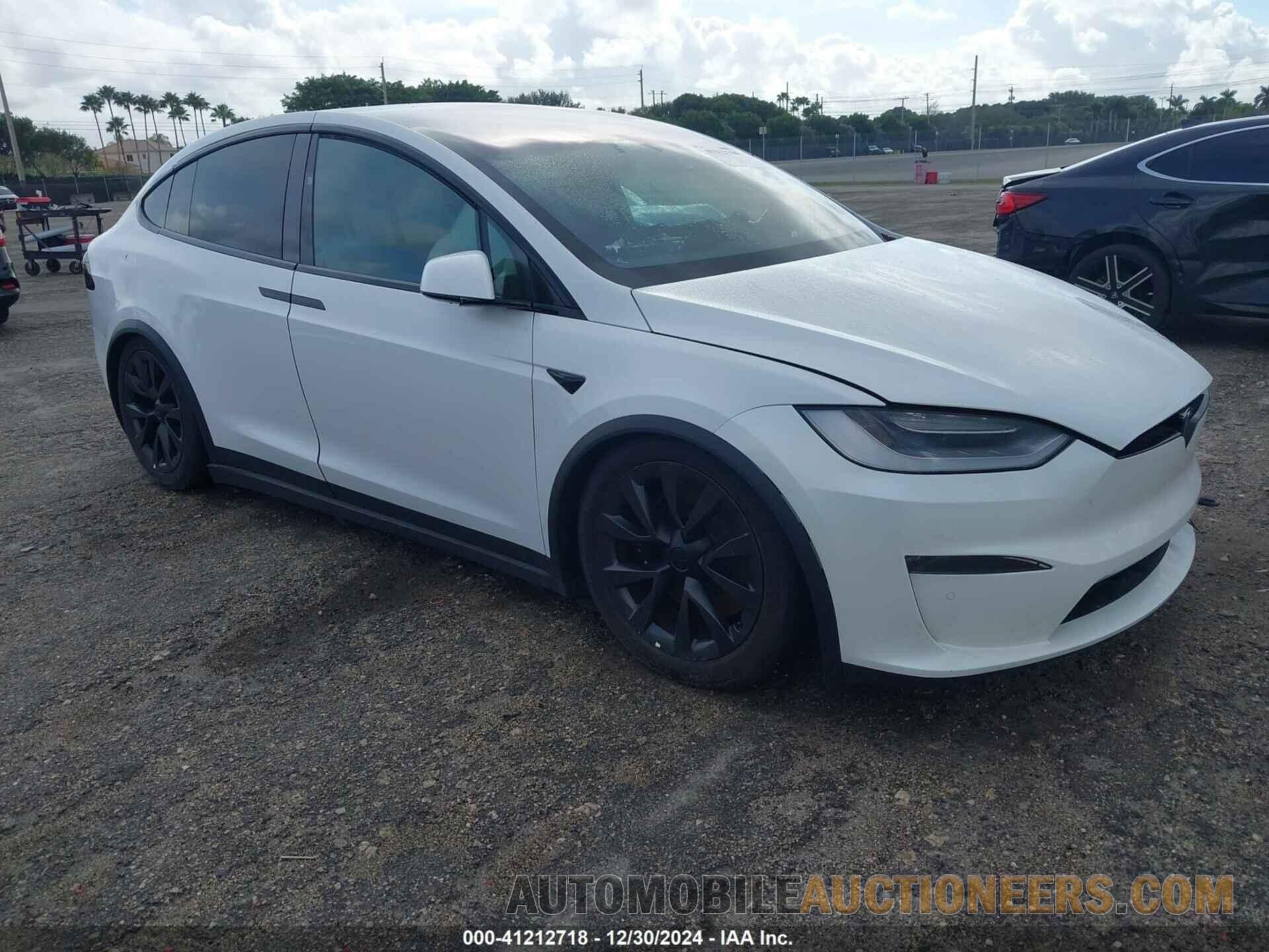 7SAXCDE57NF343580 TESLA MODEL X 2022