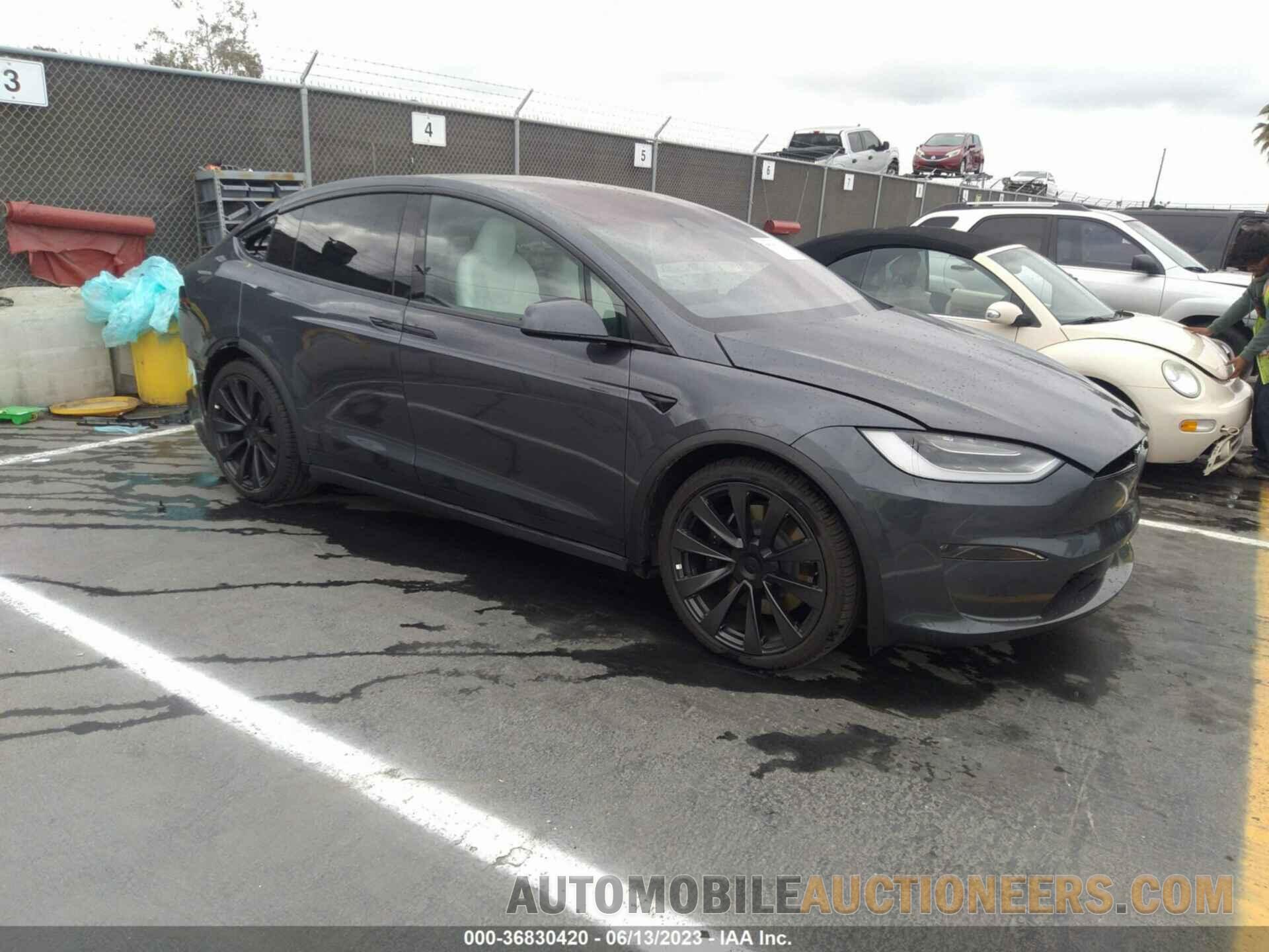 7SAXCDE57NF346172 TESLA MODEL X 2022