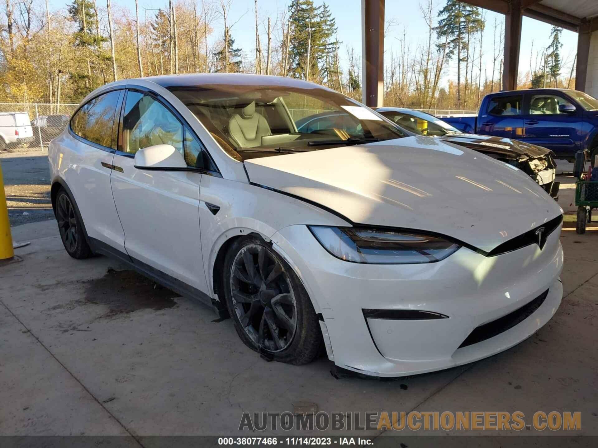 7SAXCDE58NF363062 TESLA MODEL X 2022