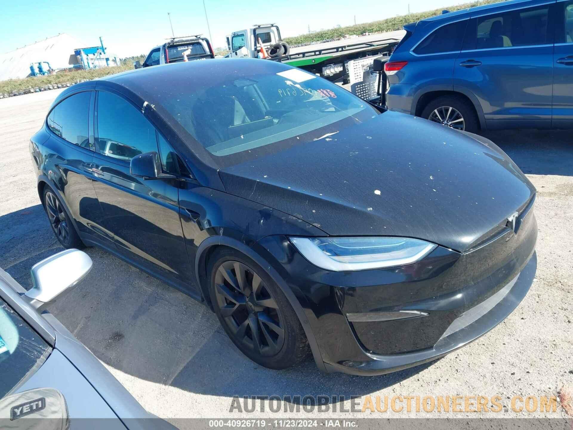 7SAXCDE58NF364325 TESLA MODEL X 2022