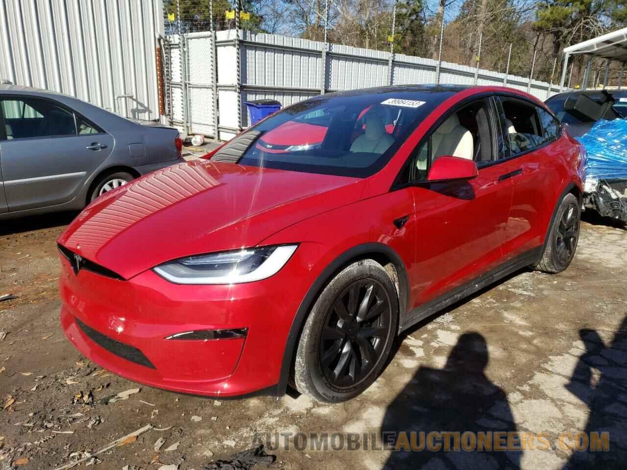 7SAXCDE58NF364941 TESLA MODEL X 2022