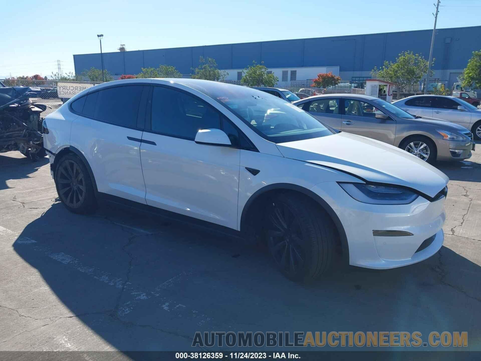 7SAXCDE59NF337747 TESLA MODEL X 2022