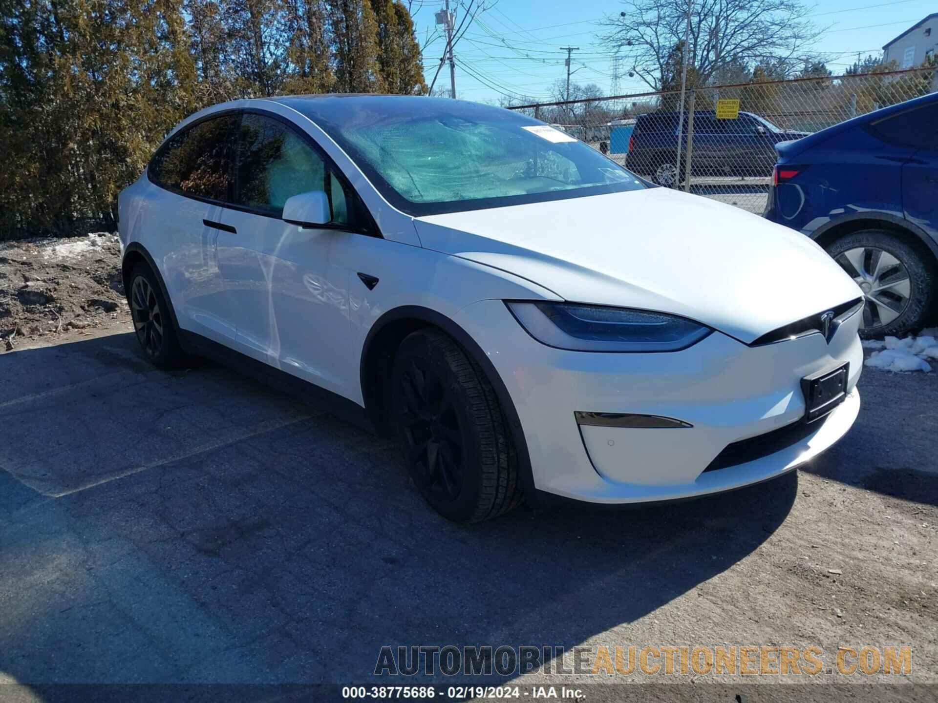 7SAXCDE59NF358291 TESLA MODEL X 2022