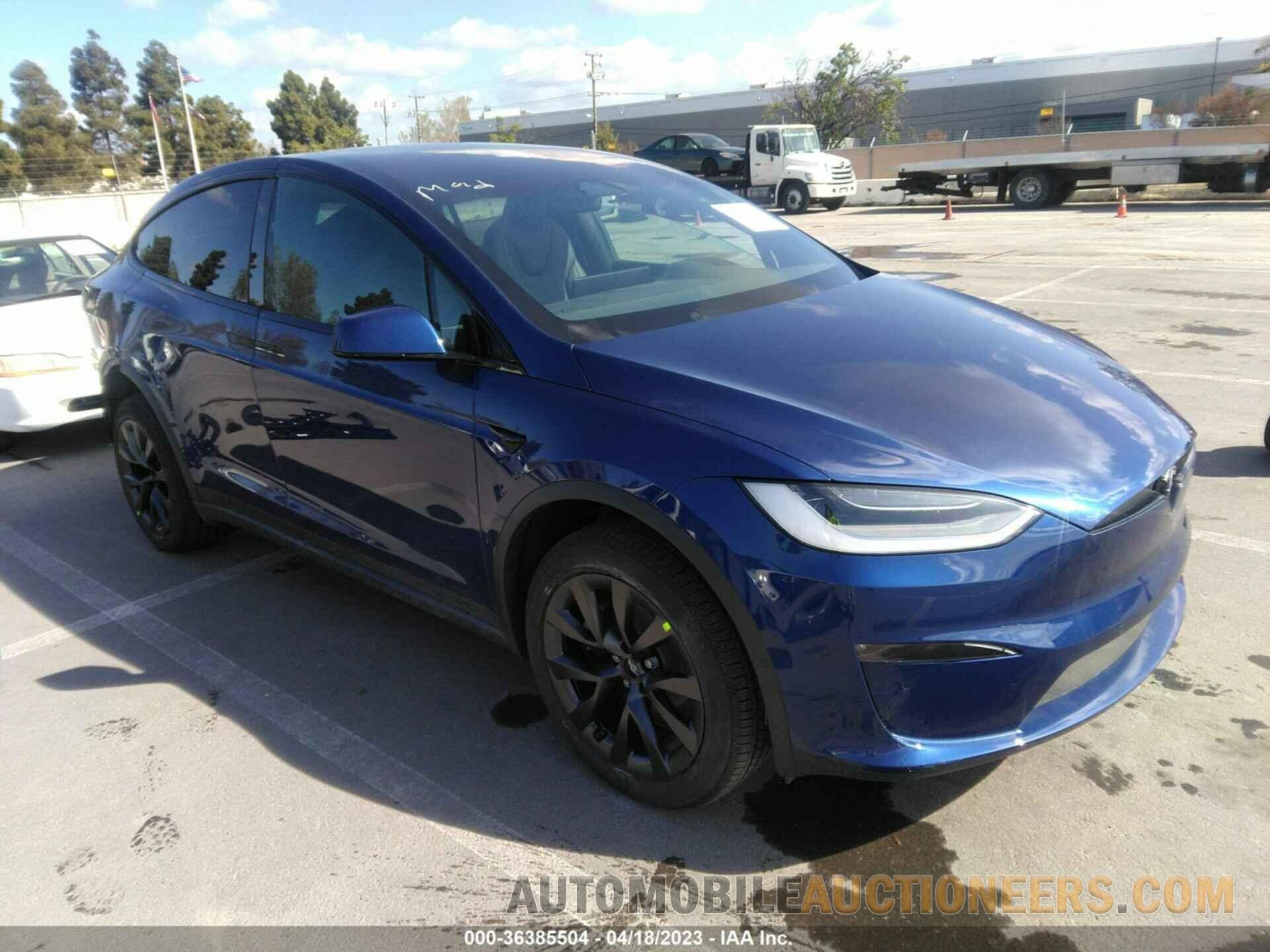 7SAXCDE59NF364284 TESLA MODEL X 2022