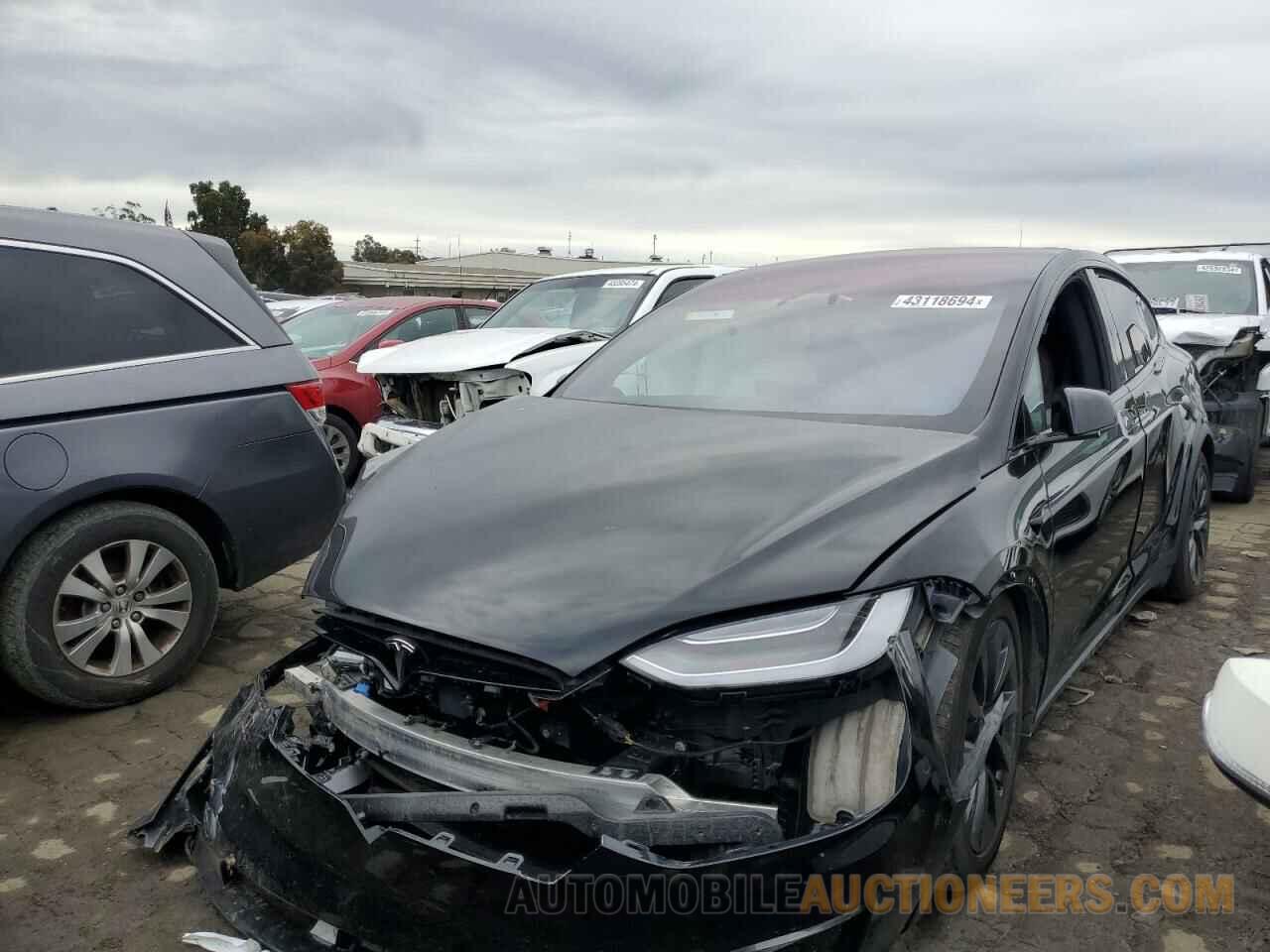 7SAXCDE5XNF338597 TESLA MODEL X 2022