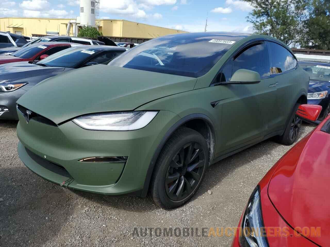 7SAXCDE5XNF363774 TESLA MODEL X 2022