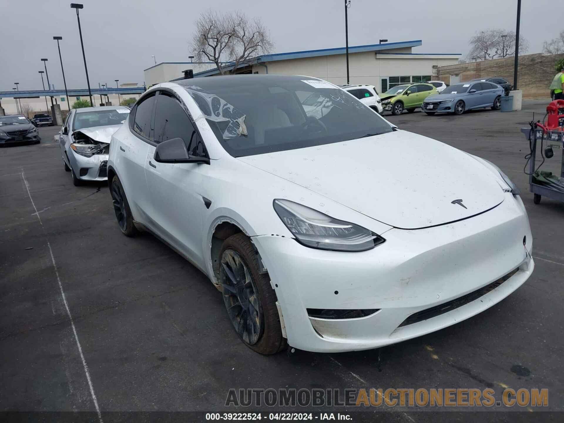 7SAYGAEE1NF407135 TESLA MODEL Y 2022