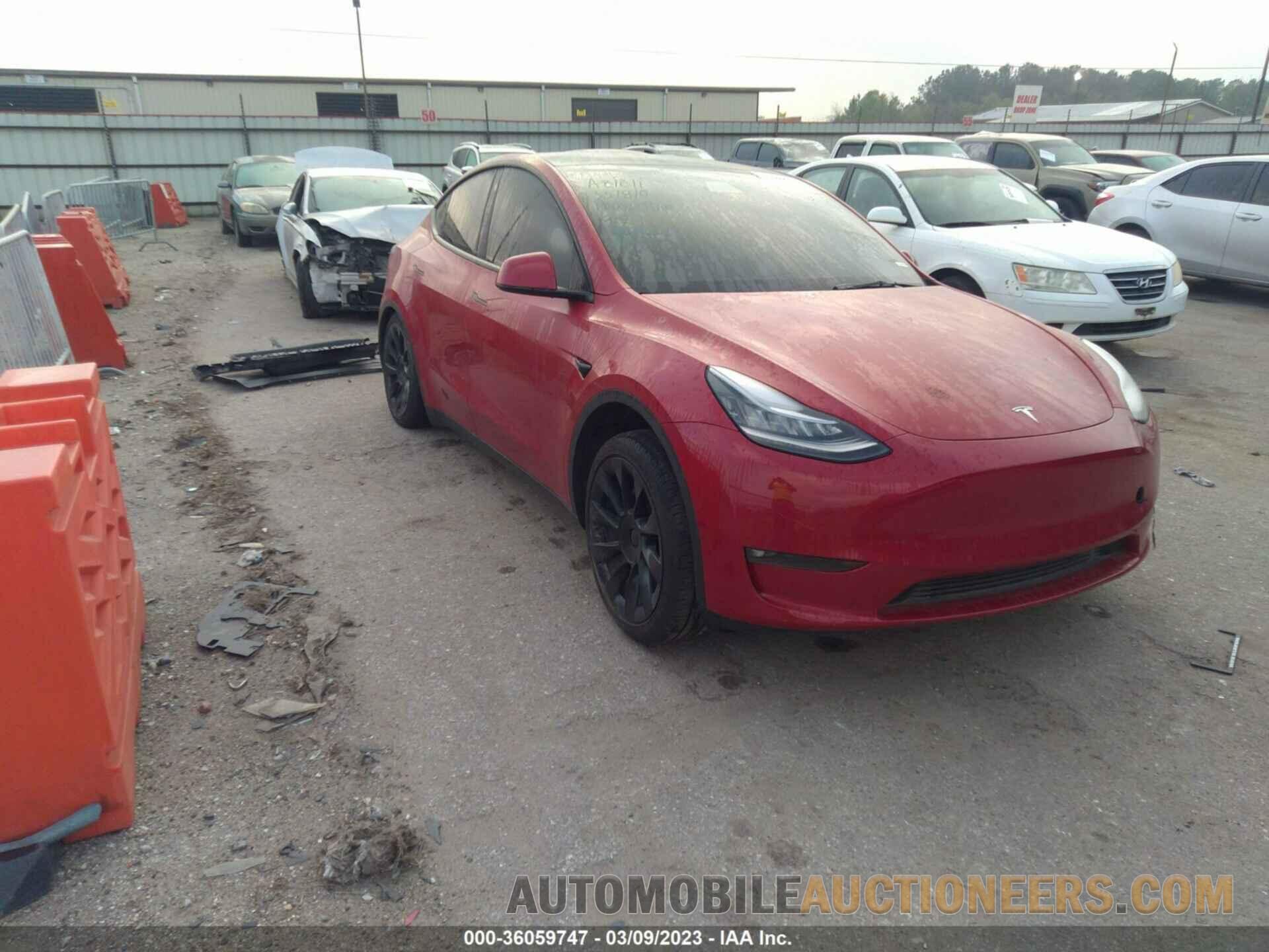 7SAYGAEE2NF337810 TESLA MODEL Y 2022