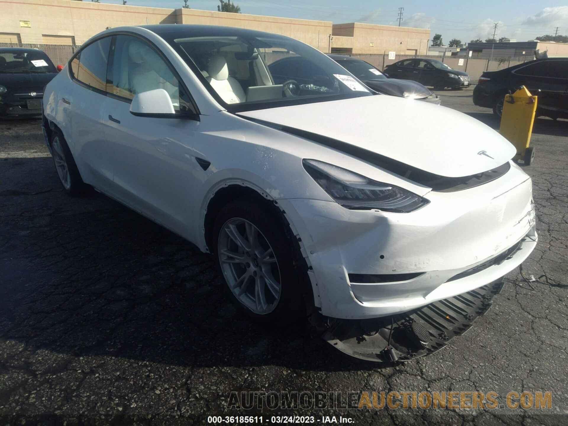 7SAYGAEE2NF350735 TESLA MODEL Y 2022