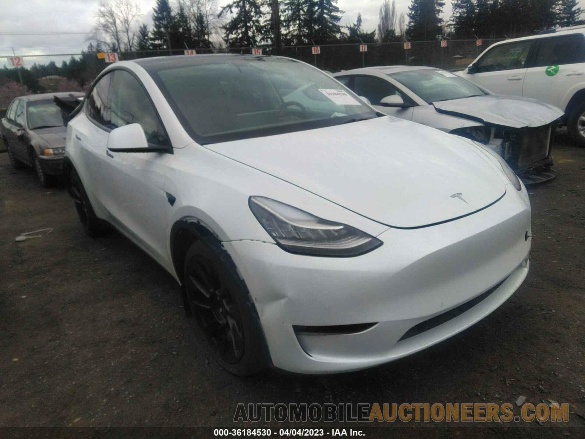 7SAYGAEE2NF366398 TESLA MODEL Y 2022