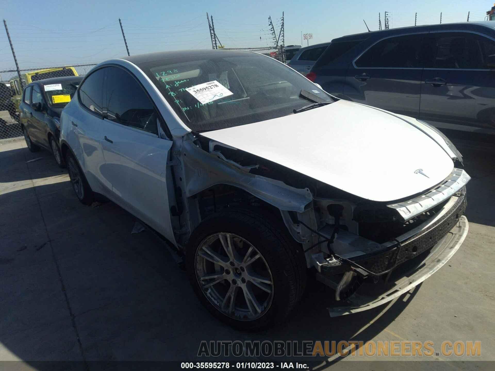 7SAYGAEE3NF395375 TESLA MODEL Y 2022