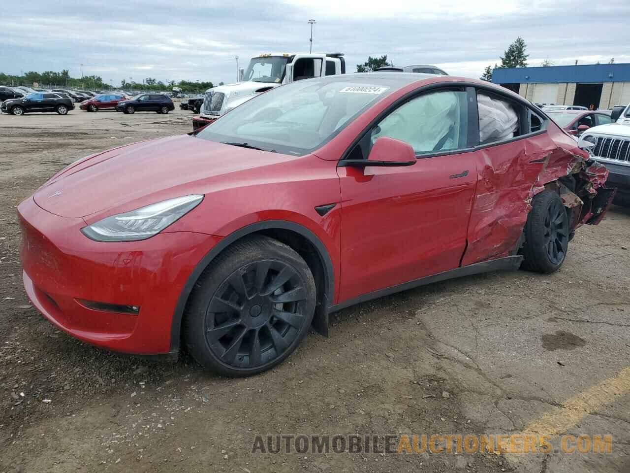 7SAYGAEE4NF514535 TESLA MODEL Y 2022