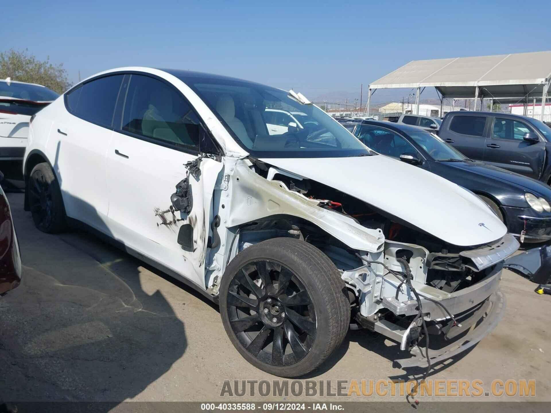 7SAYGAEE4NF543758 TESLA MODEL Y 2022